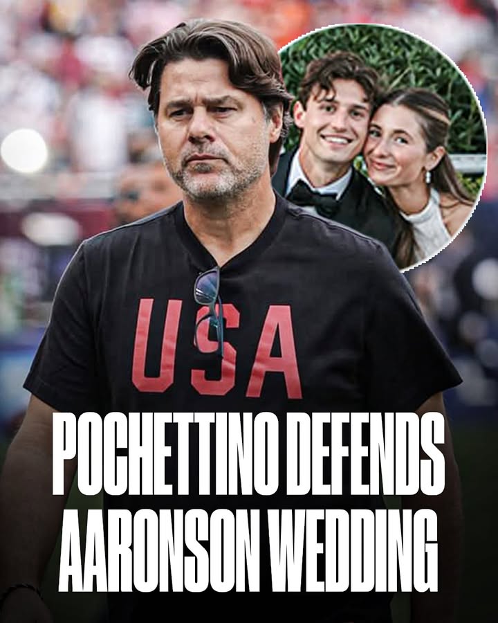 USMNT head coach Mauricio Pochettino defended Brenden Aaronson after some criticism over Aaronson’s wedding taking place during the team’s pre-World Cup training camp 🎙️🇺🇸

Aaronson’s wedding to his longtime girlfriend had reportedly been scheduled long in advance for May 30 in New Jersey — after he was originally told camp wouldn’t begin until June 1.

“It’s a question that, [as] human beings it’s always important to us, and I completely understand that players need to plan their life and their family. I know the type of player that he is, professional. and [it is] a good thing, something to celebrate [with] the teammate. [...] It’s a thing that gives energy and provides energy to the team.”

“Maybe in the past, when I was a player it was impossible. And from my coaches impossible. Impossible! ‘I don’t care, I don’t care about you, I don’t care about your kids.’ It’s true. I can tell many stories. But [society has] evolved.”

“I think the only thing you can get is the best for him: more commitment, more enthusiasm, more energy, more of everything.

“Today, being a leader is not like it was in the past. Now it’s about evolution of the human. The leader needs to [seem] more human than in the past. I think we were happy, he was happy, [his] family was happy. He right now is happy. I think we need to live with that.”