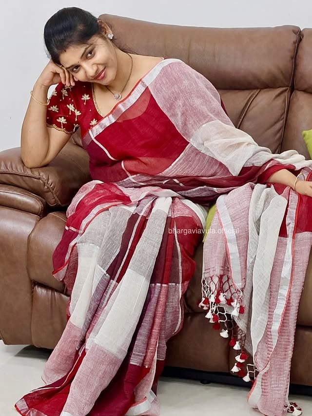 Sarees @sahasra_designers 
Blouses @lathik_creations