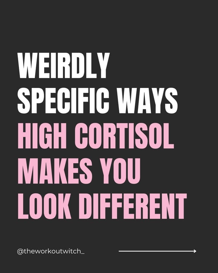 lowering your cortisol makes you visibly look younger and more vibrant 🤯👇🏼

getting your body out of it’s stress cycle reduces your bloating, your face puffiness, and your inflammation...

it also slows down the aging process (think less wrinkles, less grey hairs, less skin sagging, snatched jawline)

it clears up you skin, and give you that shine in your eyes back..

the science behind this has to do with how cortisol affects inflammation, water retention, and collagen production…

ultimately when you lower your cortisol your body is able to function optimally again

so you’ll look and feel hotter, healthier, and more powerful

do you want to get your body out of the stress cycle and look younger and more vibrant?👇🏼

comment CORTISOL to get the exercises to lower your cortisol and feel hot, healthy, and powerful again 💖✌🏼💖
•
•
• 
#cortisol #jawline #bloating #acne #hairloss
• 
100% human made content