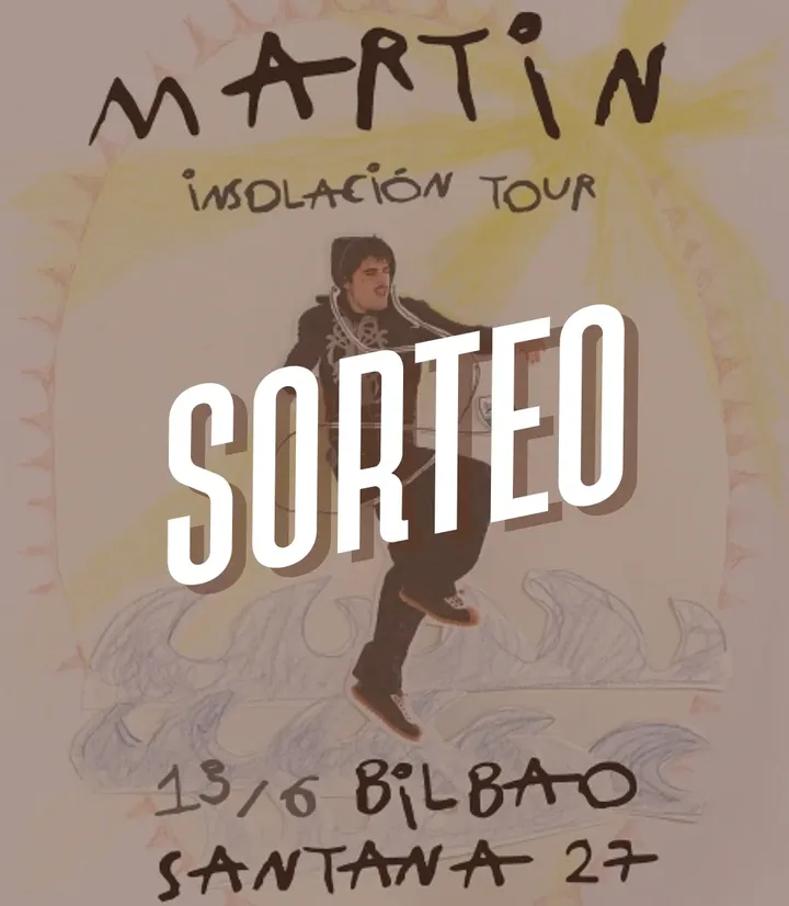 SORTEO EXPRESS de una entrada para el concierto de Martin en Bilbao.
Si la quieres da like y comenta con quien querrías ir.
Ganador o ganadora el 11/6

#martinurrutia #sorteo #bilbao
