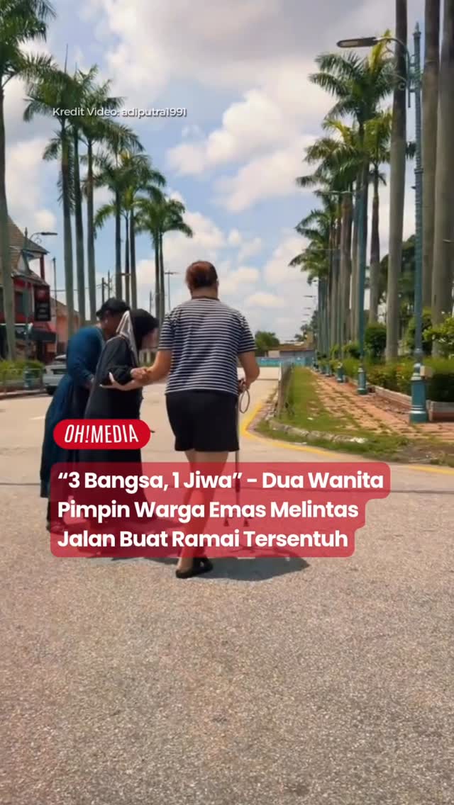 Inilah bukti semangat perpaduan rakyat Malaysia, saling membantu tanpa mengira bangsa dan agama ❤️#ohmedia #as by @ohmedia