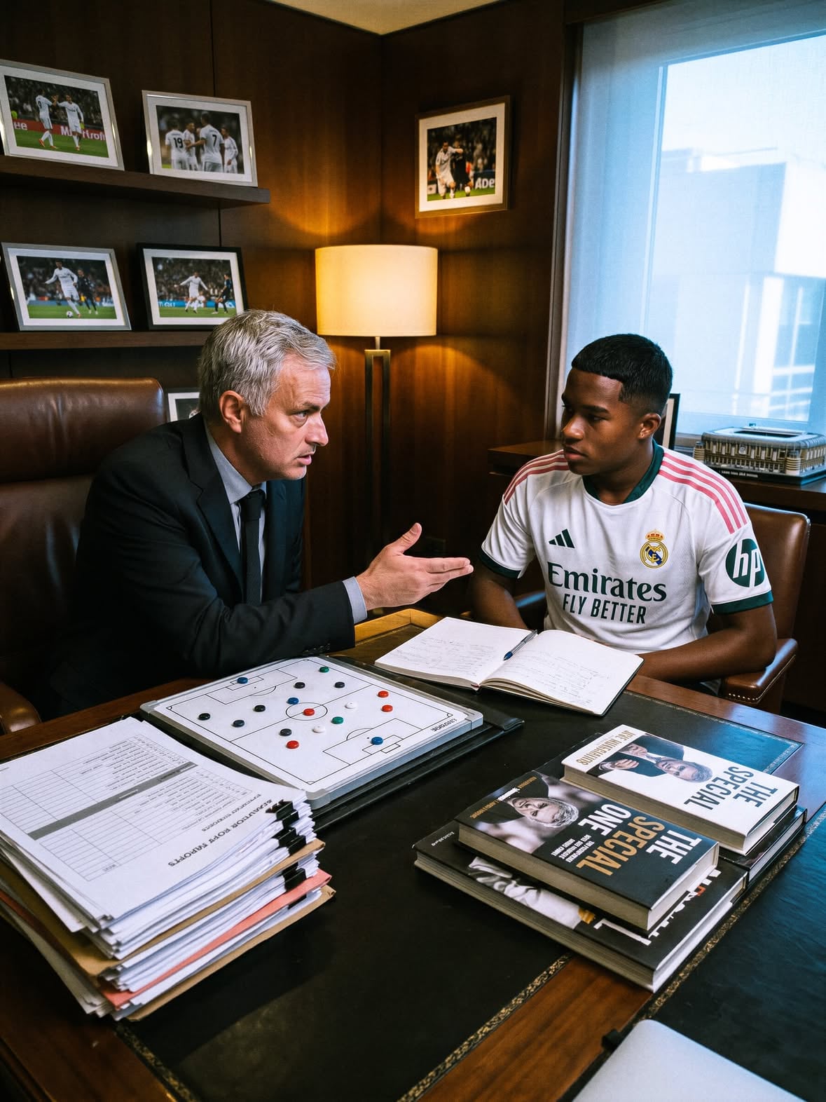 🚨 𝐑𝐄𝐕𝐄𝐀𝐋𝐄𝐃: Endrick and José Mourinho, both 𝐄𝐗𝐂𝐈𝐓𝐄𝐃 to work with each other in new Real Madrid era ⭐️🇧🇷

Real Madrid informed Endrick since May about plan to invest, believe and support him as important part of 2026/27 squad.

Endrick, excited to return and make an impact after excellent loan at Lyon and now full focus on the World Cup with Brazil.

Mourinho can see Endrick as striker and eventually winger.

𝐂𝐎𝐌𝐈𝐍𝐆 𝐒𝐎𝐎𝐍 𝐓𝐎 𝐓𝐇𝐄 𝐁𝐄𝐑𝐍𝐀𝐁𝐄𝐔. 🔥🍿