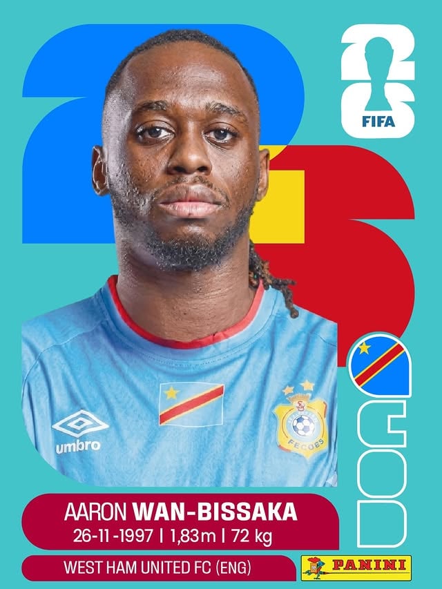 CROMOS OFICIALES PANINI MUNDIAL 2026 🇨🇩Les comparto los cromos oficiales de Panini de la Selección de República Democrática del Congo para el Mundial 2026, en versión individual y en alta calidad.Estos son los cromos tal como aparecen en el álbum oficial de Panini.Déjame en los comentarios quién sobra y quién falta 👇Lionel MpasiJoris KayembeArthur MasuakuAxel TuanzebeChancel MbembaAaron Wan-BissakaNoah SadikiCharles PickelEdo KayembeSamuel MoutoussamyNgai Ayel MukauNathanaël MbukuThéo BongondaFiston MayeleYoane WissaMeschack EliaBrian CipengaCédric Bakambu#PaniniAlbum2026 #AlbumMundial2026 #RDCongoMundial2026 #SeleccionRDCongo #PaniniRDCongo2026 by @davepautac