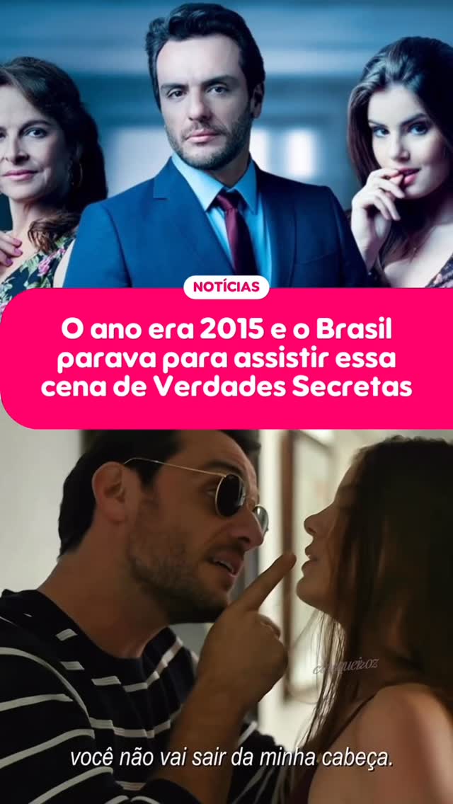 Há 11 anos, a Globo estreava Verdades Secretas, novela que mais fez sucesso na faixa das 23 horas. Na web, internautas estão repercutindo e relembrando cenas da produção que trouxe Camila Queiroz ao estrelato.

Vocês assistiam?
(Reprodução: Internet)