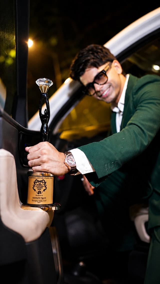 A milestone today. A motivation for tomorrow. 🚀

#SiddharthNigam #AwardWinningJourney #ActorLife #YouthIcon #InspirationDaily

Siddharth Nigam, Siddharth Nigam Awards, Siddharth Nigam Latest Photos, Siddharth Nigam Achievement, Siddharth Nigam Lifestyle, Siddharth Nigam Success Story, Young Achiever, Indian Actor Siddharth Nigam, Celebrity Inspiration, Fitness and Lifestyle Influencer, OTT Star, Youth Icon India, Motivational Journey, Award Night Look, Entertainer Athlete