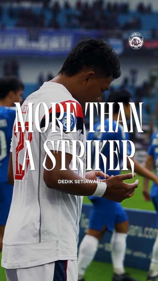 𝗥𝘂𝘁𝗮𝗺 𝗡𝘂𝘄𝘂𝘀 𝗦𝗮𝗺 𝗗𝗲𝗱𝗶𝗸 🦁🫶💙
More than a striker, it’s all about love.
 

#AremaFC #Aremania #SalamSatuJiwa 
#BersinergiDalamSatuJiwa